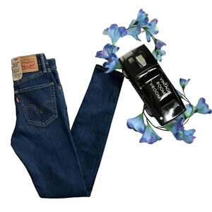 Levi's Sculpt NWT Mile High Super Skinny Distressed Jeans Women 00/24